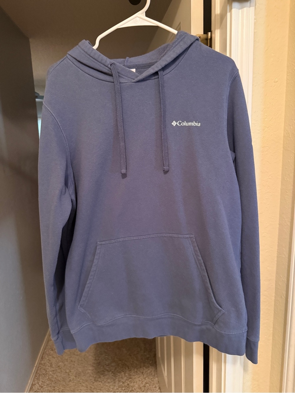 Columbia Hoodie in Dusty Blue